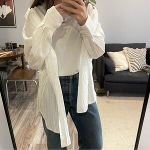 MANGO oversized shirt